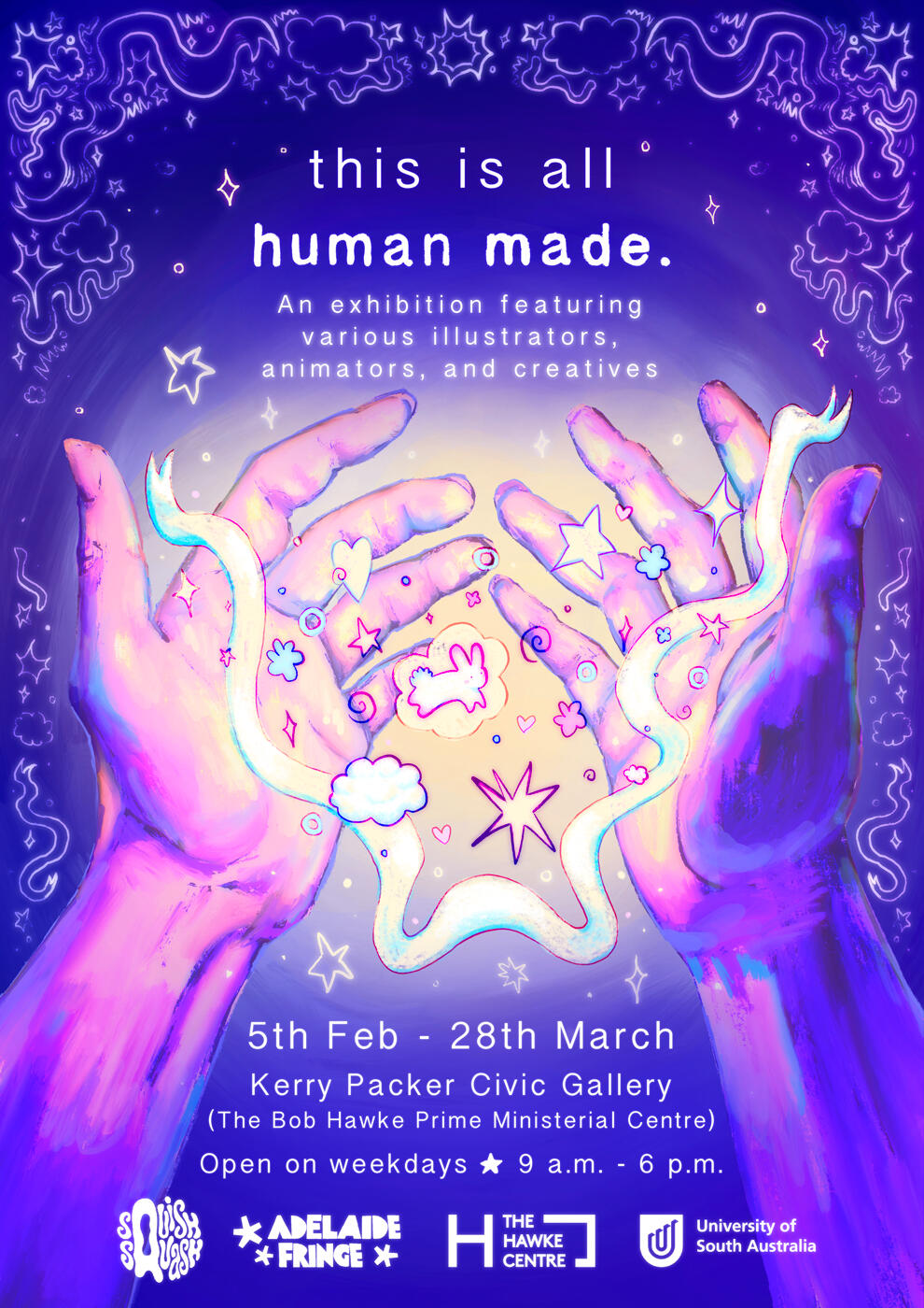 this is all human made (2024) | Digital painting - 420 x 594mm